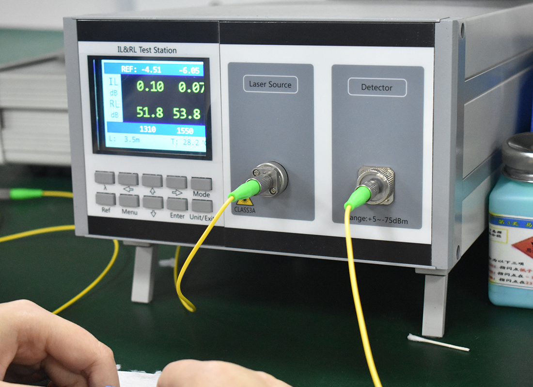 No-mandrel IL and RL tester